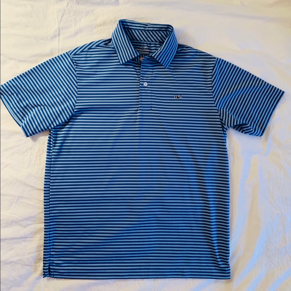 Youth Boys Large Vineyard Vines Performance Polo